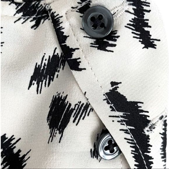 A.L.C. Eden Leopard Asymmetrical Silk Dress - Picture 9 of 12